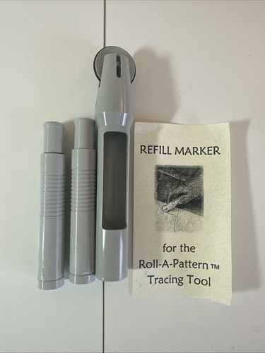 Roll-a-pattern Tracing Tool With Refill Markers