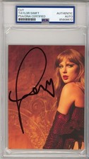 TAYLOR SWIFT LIFE OF A SHOWGIRL #3 SIGNED PHOTOGRAPH PHOTO PSA DNA COA AUTOGRAPH