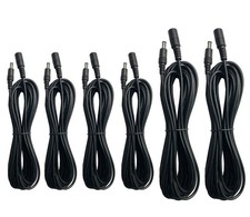 DC 12V Power Extension Cord Cable 15ft 5m  10ft 3m 2.1mm x 5.5mm Power A...