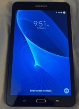 Samsung Galaxy Tab A 7.0 2016 T280 8GB Black WiFi Tablet 8GB Micro SD Card