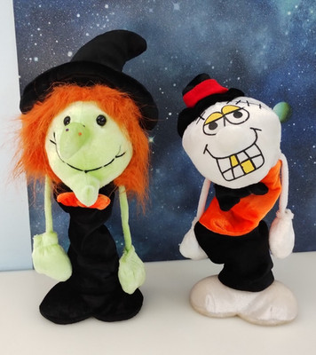 Dan Dee Halloween Pop-Up Plüsch Figuren DUNNES STORES VINTAGE
