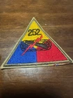 Vintage US Army 252nd Armored Battalion Patch