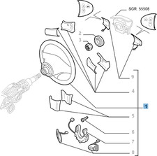 Volante sportivo in legno per …