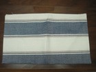 AmHoo Set Of 2 Toss Pillows Lumbar Textured Blue 12 X 20in Removable Cover — photo 4