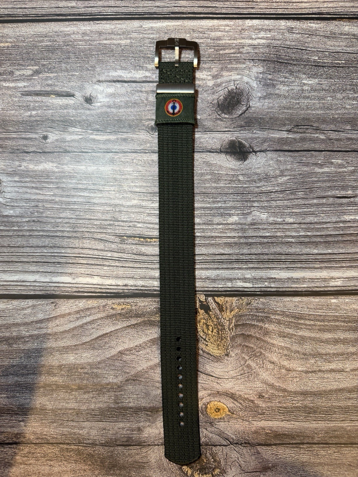 Tudor Pelagos GMT 22mm Marine Nationale Titanium Buckle Watch Strap