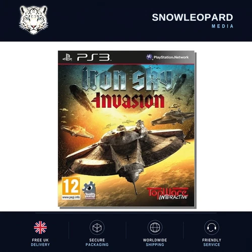 Iron Sky Invasion PS3 PlayStation Video Game Mint PlayStation 3 PAL Excellent