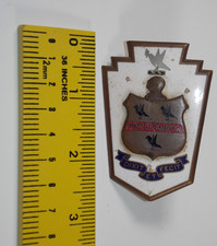 Rare 1928 Pierce-arrow Automobile Radiator Emblem Brass Car Hood Badge Logo Usa