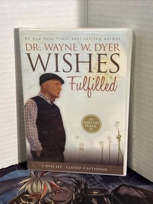 Dr Wayne W Dyer WISHES FULFILLED 2 DVD Learn Teach Fulfill Self Awareness NEW