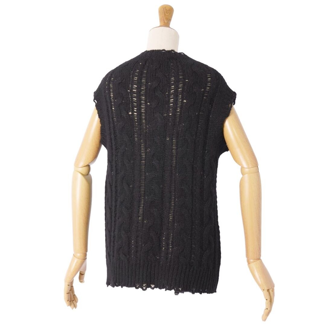 Dior Christian Knit 2022 Sweater Sleeveless Bee Embroidery Alpaca Used MOLO-0 thumbnail 4