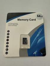 64GB memory card for digital cameras, cell phones, GPS, MP3 players