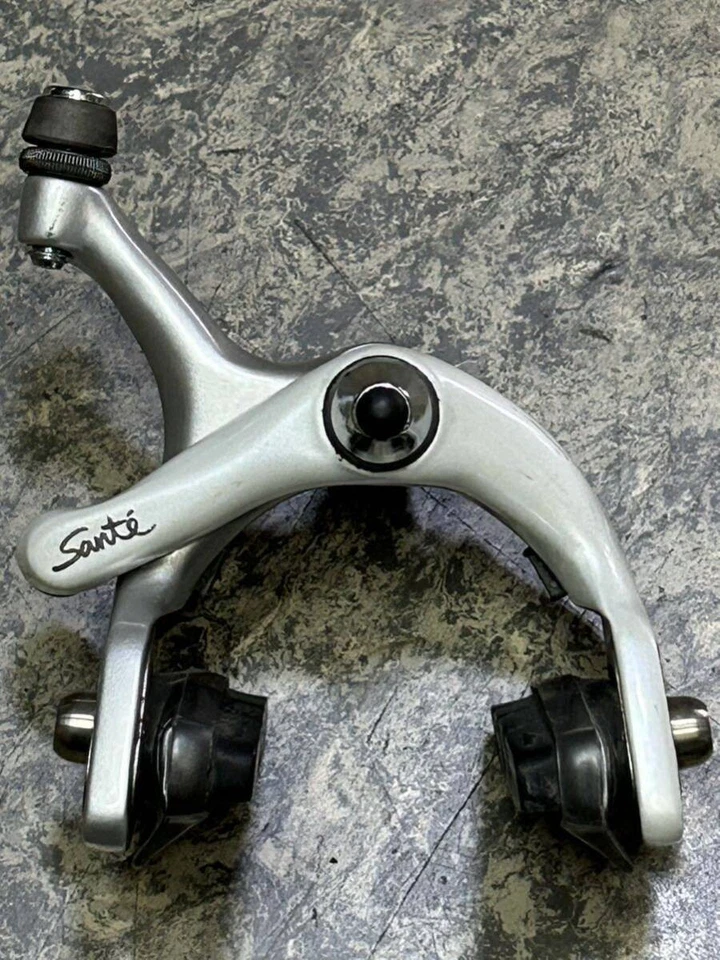 NOS VINTAGE SHIMANO SANTE BR-5000 pinzas de freno F/R pernos de titanio raro ... - Imagen 4 de 4