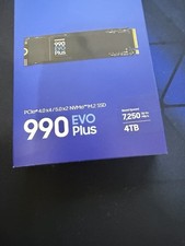SAMSUNG 990 EVO Plus 4TB PCIe NVMe M.2 2280 Internal SSD MZ-V9S4T0B/AM New Seal