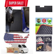 Eco-Friendly Golf Cart Floor Mat - Custom Fit for Models 2019-UP, Odorless Black