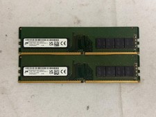 Micron 32GB 16GBx2 DDR4 1Rx8 PC4-3200AA-ED2-11 ECC MTA9ASF2G72AZ-3G2B1ZI