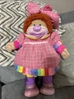 Vntg 1985 Cabbage Patch Kids Circus Clown Red Hair Green Eyes W/Bodysuit, Diaper
