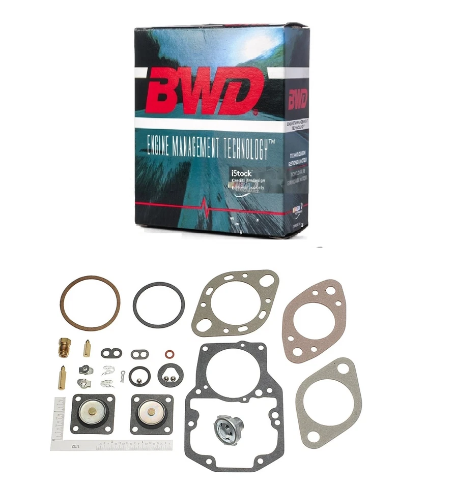 Ремонтный комплект карбюратора для Ford 1 барр. Карбюратор. Комплект карбюратора BWD 10235A (сделано в США) - Изображение 4 из 4