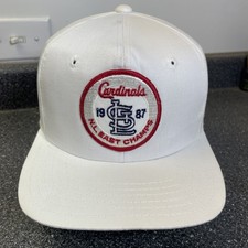 Vintage St. Louis Cardinals Hat SnapBack Twins Enterprise 87 NL East Champions