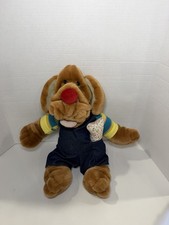 Ganz Bros Toys Vintage Wrinkles Dog Plush Hand Puppet 1981