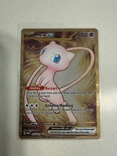 [METALLO] Mew ex 205/165 Carta Promo Metallo Oro Pokemon 151 UPC