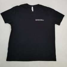Grammy Museum Recording Academy Securatorial T-Shirt Men's XL Black Short Sleeve