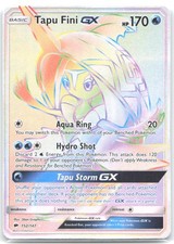 Tapu Fini GX Secret Rainbow Rare SM Burning Shadows 152/147 NM 5ban Graphics on eBay