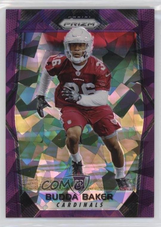 2017 Panini Prizm Rookies Purple Crystals Prizm 23/75 Budda Baker #256 1g2e