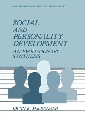 Kevin B. MacDonald | Social and Personality Development | Taschenbuch | Englisch