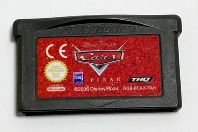 CARS DISNEY PIXAR JEU GBA NINTENDO GAME BOY ADVANCE LOOSE THQ PAL EUR - Photo 1/2
