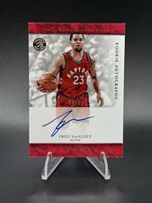 2016-17 Panini National Treasures Fred VanVleet Rookie Auto /99 Raptors #207