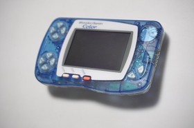 WonderSwan Color console crystal blue Excellent Japan system US Seller