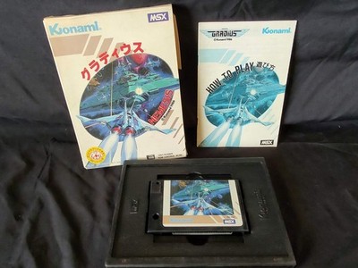 GRADIUS NEMESIS MSX/MSX2 Spielmodul mit Anleitung und OVP getestet