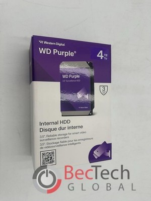 Western Digital 4TB WD Purple Surveillance SATA 6 Gb/s 3.5