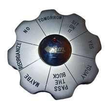 Executive Desk Toy Sun Microsystems Spinning Decision Maker Paperweight 8-ball