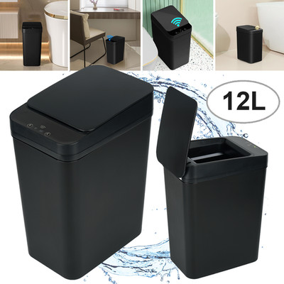 12L Automatik Mülleimer mit Smart Sensor Küche Abfallbehälter ABS Mülleimer DE