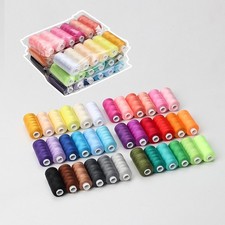 6x Colour Spools Finest Quality Sewing All Purpose 100% Pure Cotton Thread Reel