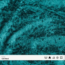 Samtstoff Meterware 0,5m x 140cm uni Stretch Velvet Stoff Dekostoff viele Farben