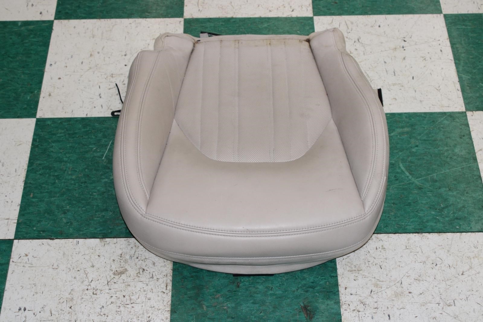 14-17 Ghibli Sabbia Tan Leather Front Passenger Seat Lower Cushion Backrest RH