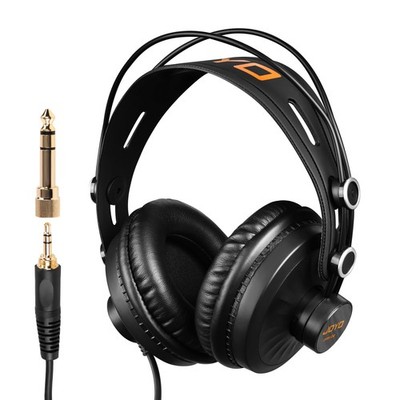 JOYO Studio Kopfhörer Monitor Kopfhörer für Aufnahme Over Ear Geräusche schwarz 