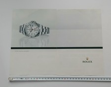 Rolex Oyster Perpetual II - UK Promo Watch Advert - Scrapbook Memorabilia