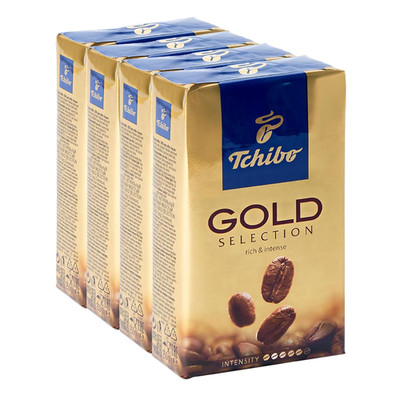 Gold Selection Ground Coffee, 8.8-Ounce Packages (Pack of 4)