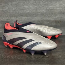 Adidas Predator Elite SG Laceless Soccer Cleats Men's Sz 8 Women's Sz 9 IF6319
