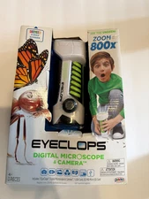 EYECLOPS Digital Microscope & Camera - w/ 512 MB Micro SD Card - Zoom up to 800x