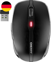 Cherry MW 8C Advanced, Kabellose Maus, Inkl. Transportbeutel, Schwarz