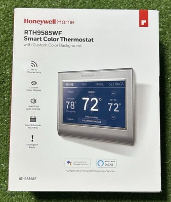 Honeywell Home RTH9585WF Smart Color Thermostat NEW OPEN BOX