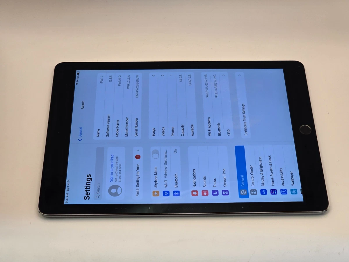 Apple iPad Air 2 64 GB Tablets for sale | eBay