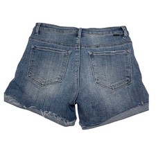 Risen High Rise Distressed Denim Shorts Women's Large