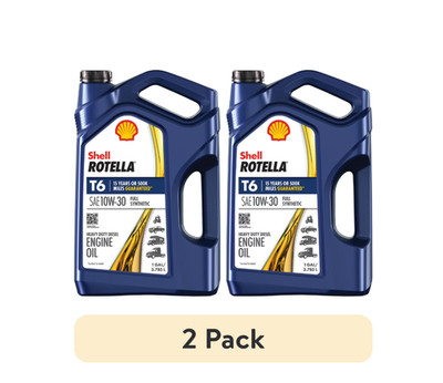 Shell Rotella T6 10W-30 Synthetic Diesel Oil 2 x 1 Gallon