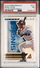 2013 Panini Pinnacle Clear Vision Derek Jeter #CV1 Clear Vision-Single PSA 7