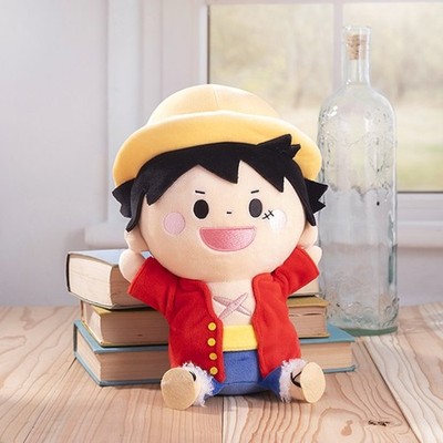 One Piece Banzai! Sitting Plush Toy - Luffy