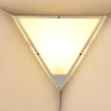 Corner Wall Lights 1 Pack，Corner Ceiling Light for Living Room Modern Plug in...